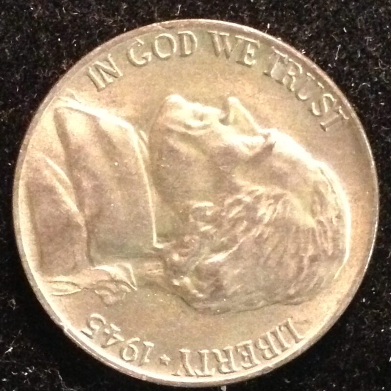 1945-P Jefferson Nickel Gem BU