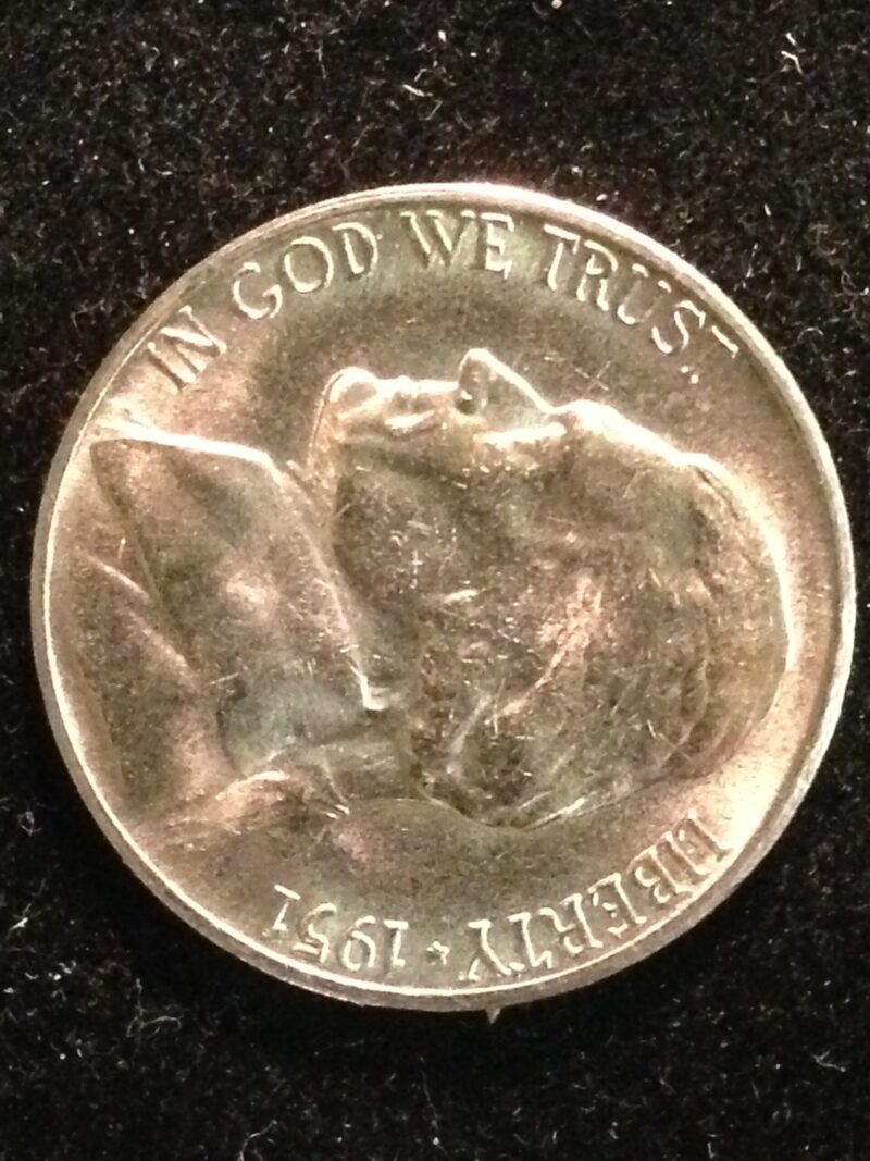 1951-S Jefferson Nickel Gem BU