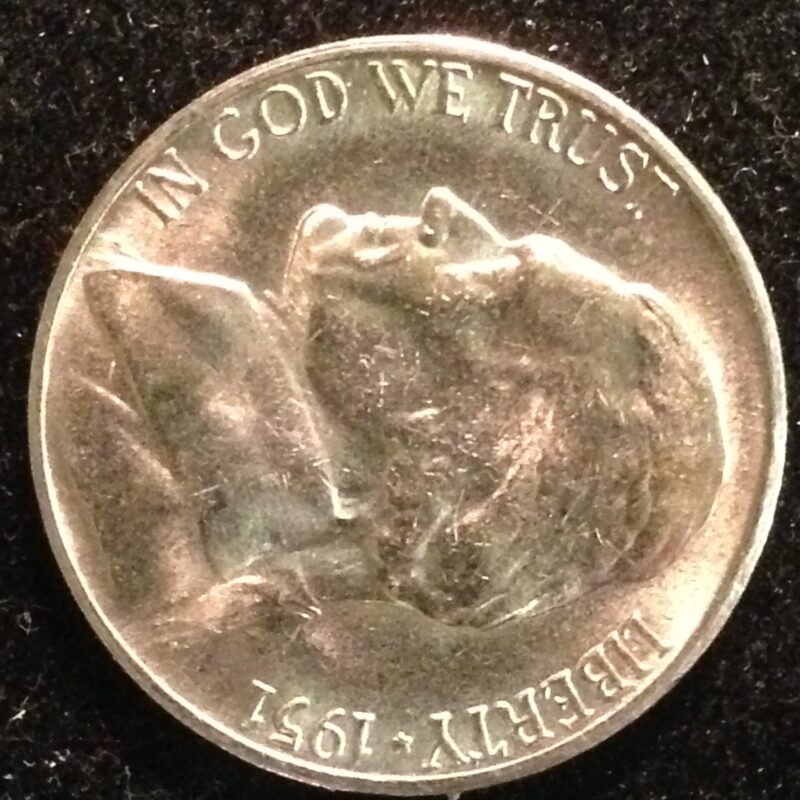 1951-S Jefferson Nickel Gem BU
