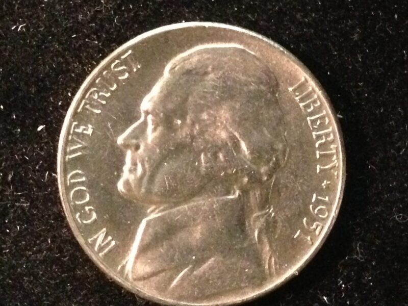 1951 Jefferson Nickel Gem BU