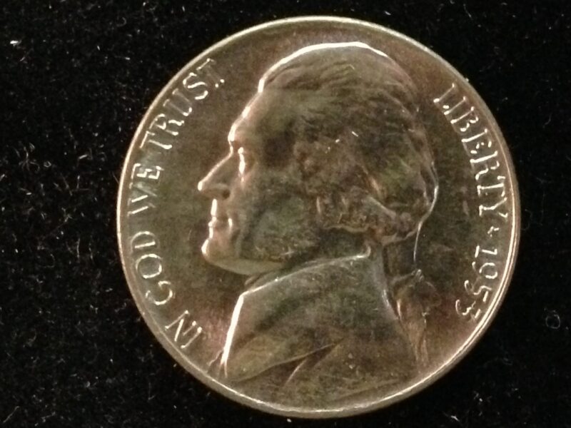 1953-S Jefferson Nickel Gem BU