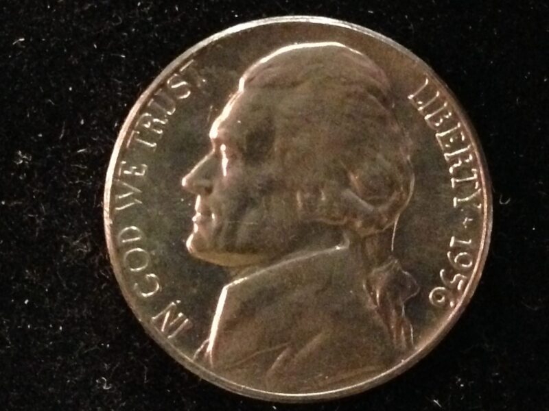 1955-D Jefferson Nickel Gem BU