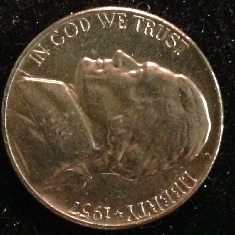 1957 Jefferson Nickel Gem BU