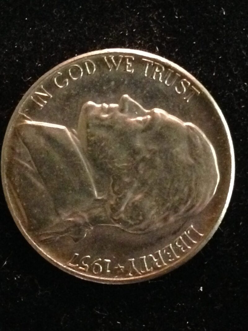 1957-D Jefferson Nickel Gem BU