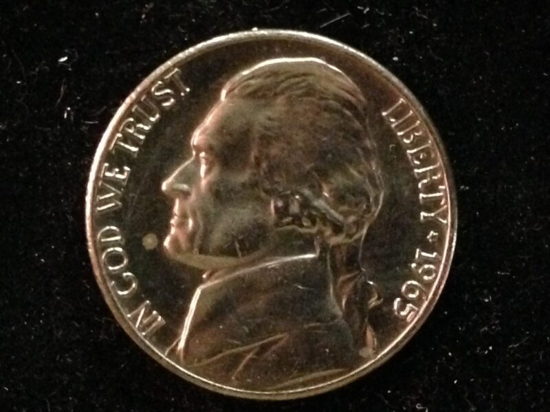 1965 Jefferson Nickel Gem BU
