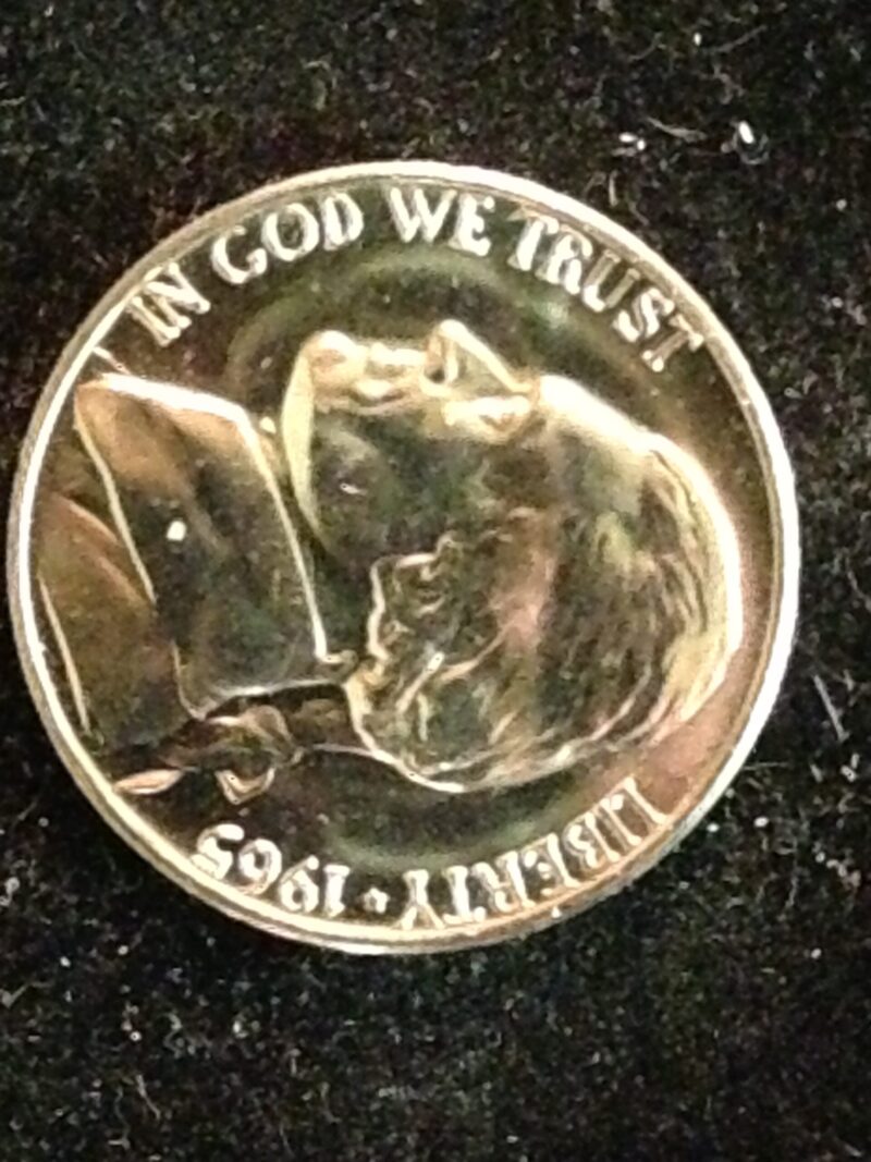1965 SMS Jefferson Nickel Gem BU