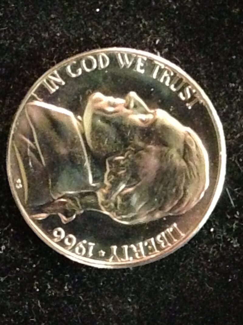 1966 Jefferson Nickel Gem BU