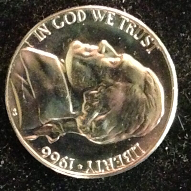 1966 Jefferson Nickel Gem BU