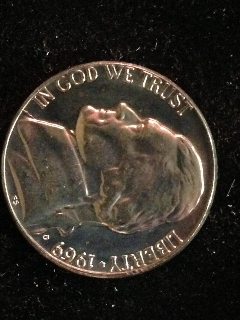 1969-D Jefferson Nickel Gem BU