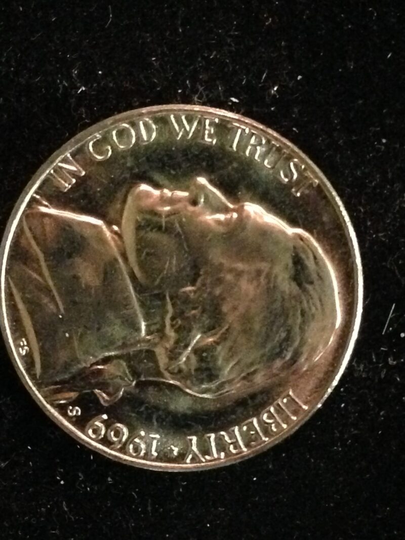 1969-S Jefferson Nickel Gem BU