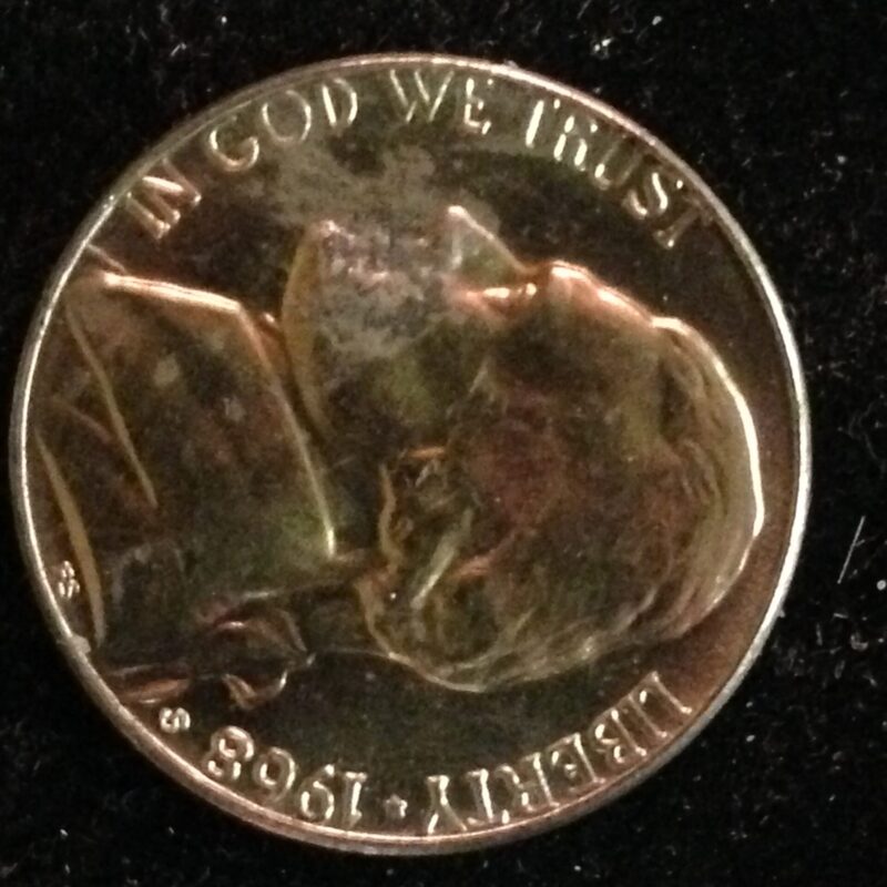 1968-S Jefferson Nickel Gem BU