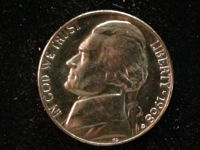 1968-D Jefferson Nickel Gem BU