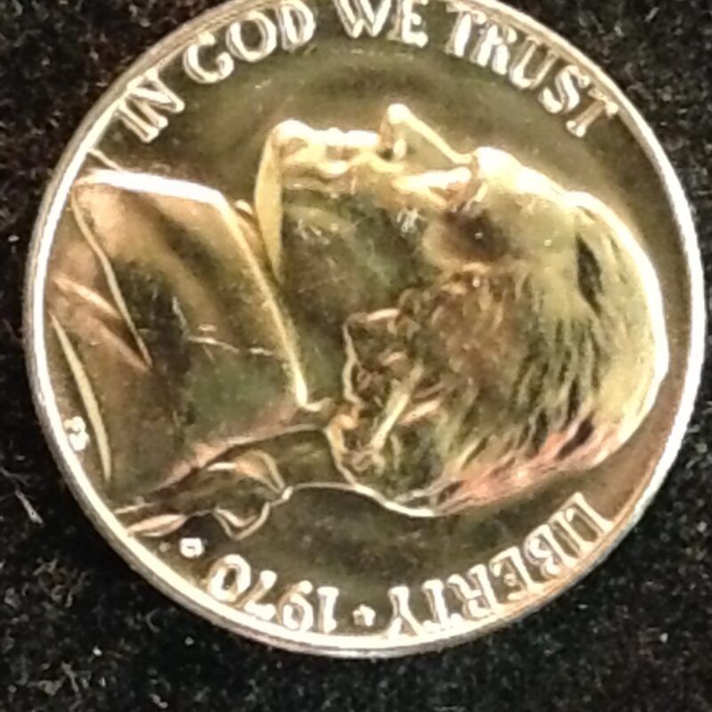 1970-D Jefferson Nickel Gem BU