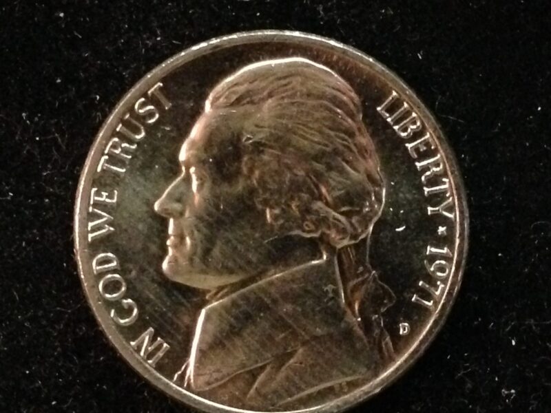 1971-D Jefferson Nickel Gem BU