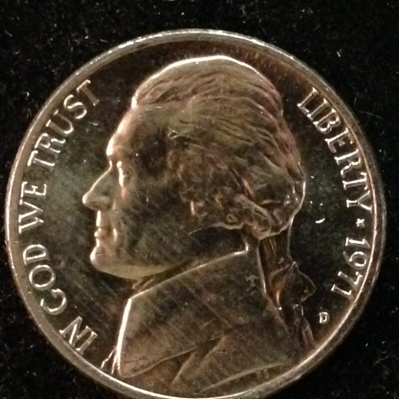 1971-D Jefferson Nickel Gem BU