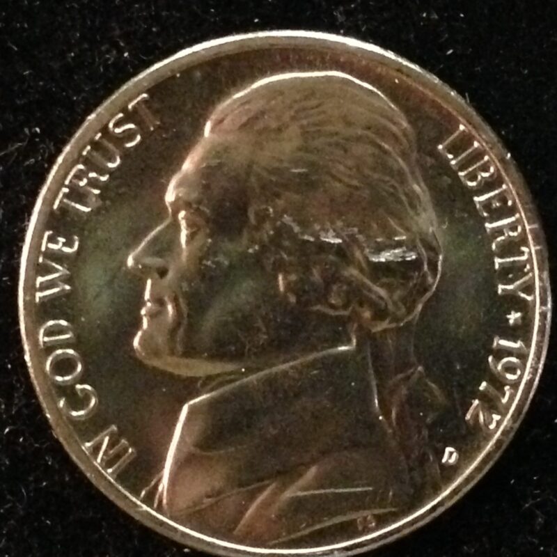 1972-D Jefferson Nickel Gem BU