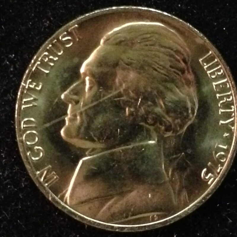 1975 Jefferson Nickel Gem BU
