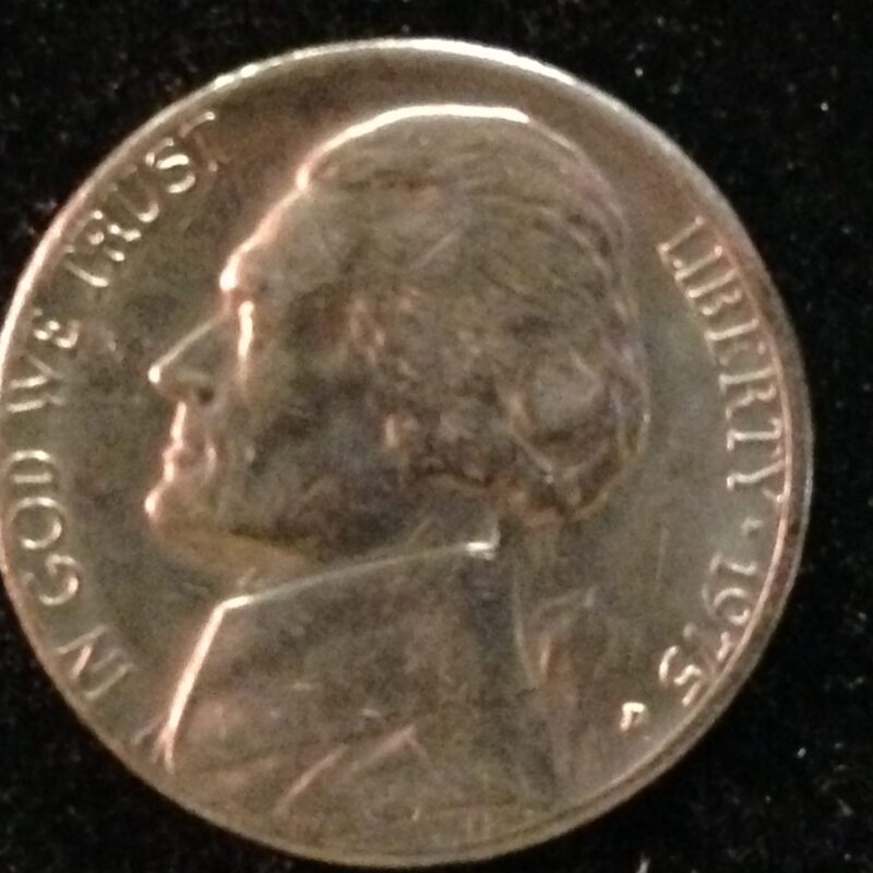 1975-D Jefferson Nickel Gem BU