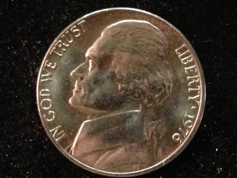 1976 Jefferson Nickel Gem BU