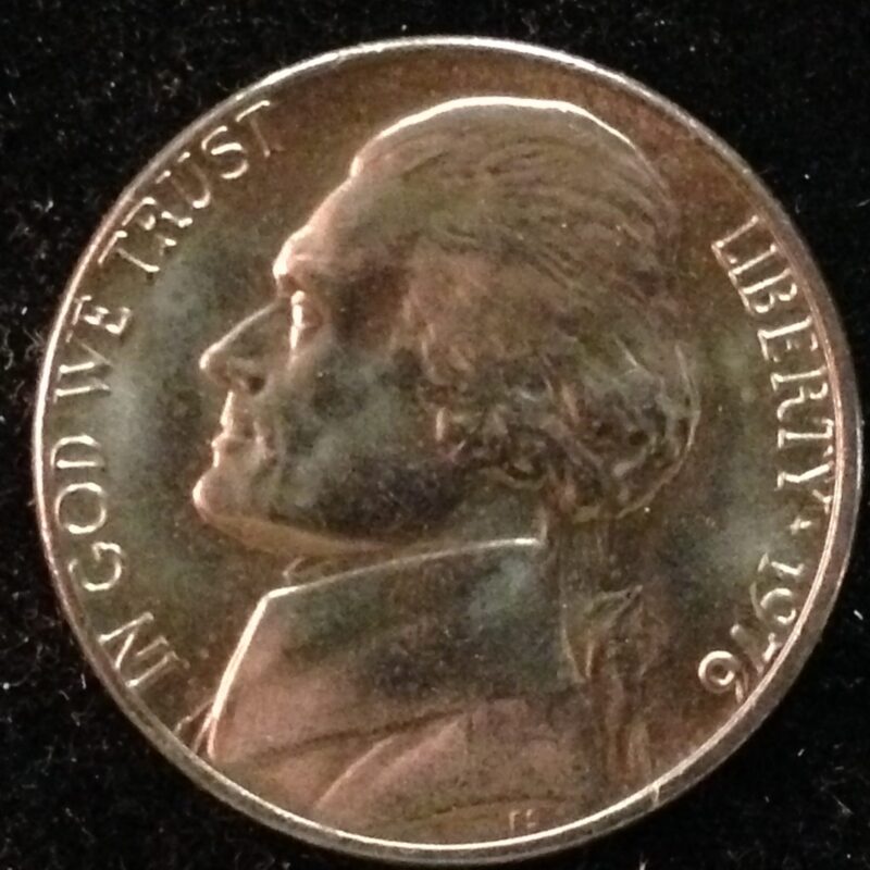 1976 Jefferson Nickel Gem BU