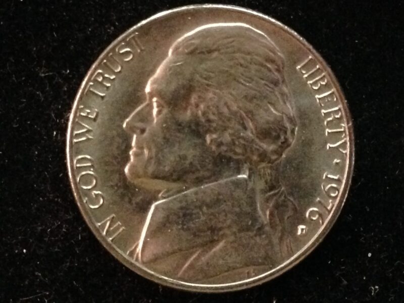 1976-D Jefferson Nickel Gem BU