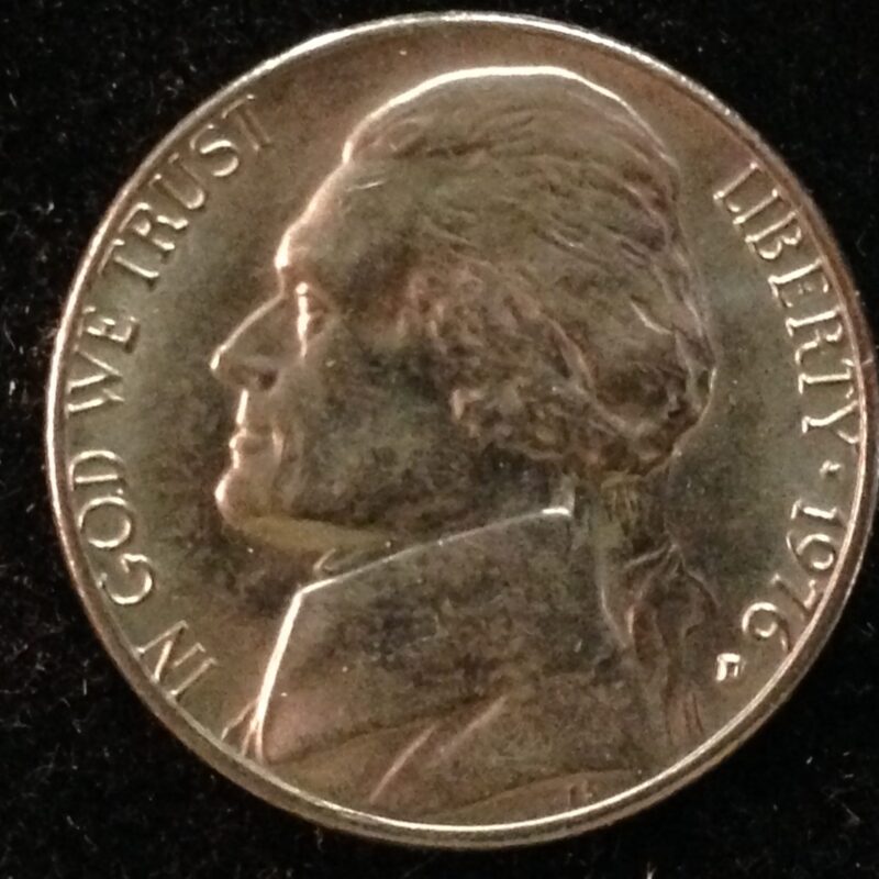 1976-D Jefferson Nickel Gem BU