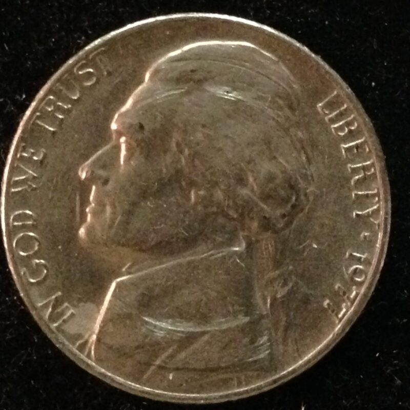 1977 Jefferson Nickel Gem BU