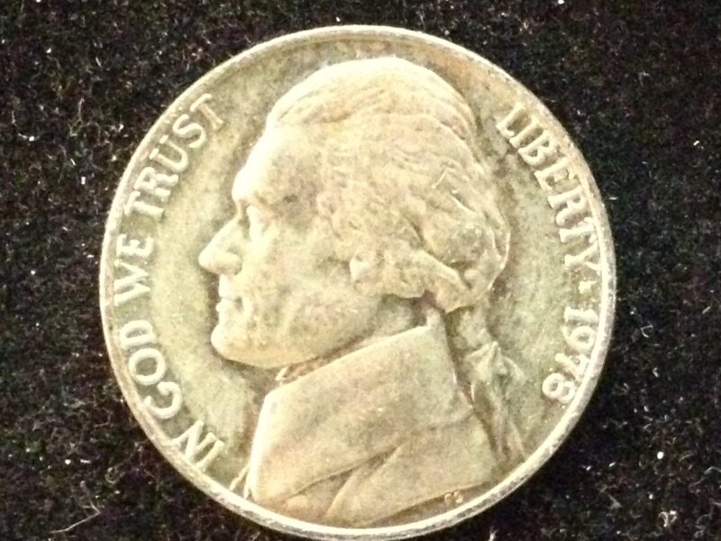 1978 Jefferson Nickel Gem BU