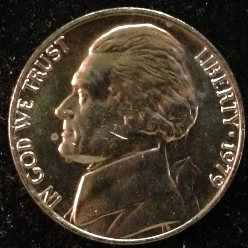 1979 Jefferson Nickel Gem BU