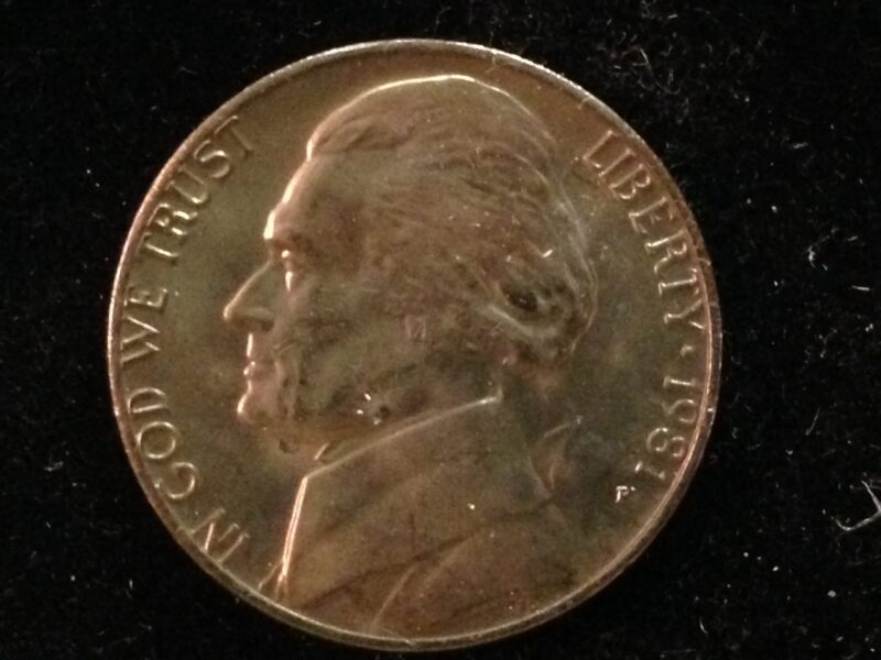 1981-P Jefferson Nickel Gem BU