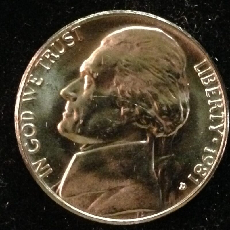 1981-D Jefferson Nickel Gem BU