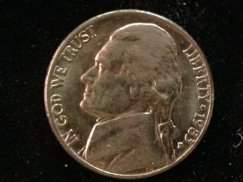 1983-D Jefferson Nickel Gem BU