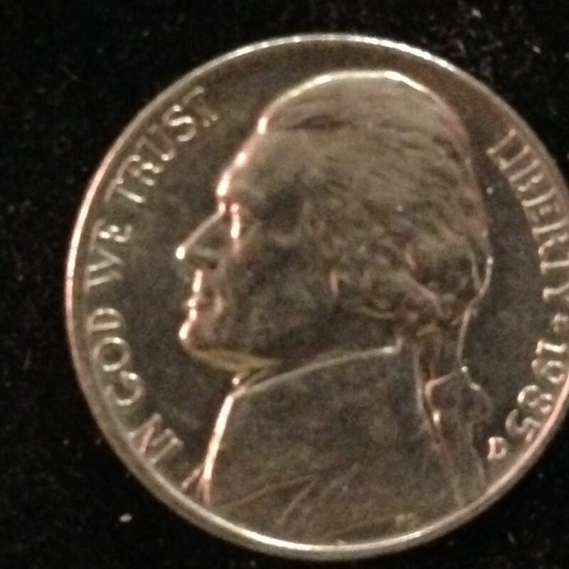 1985-D Jefferson Nickel Gem BU