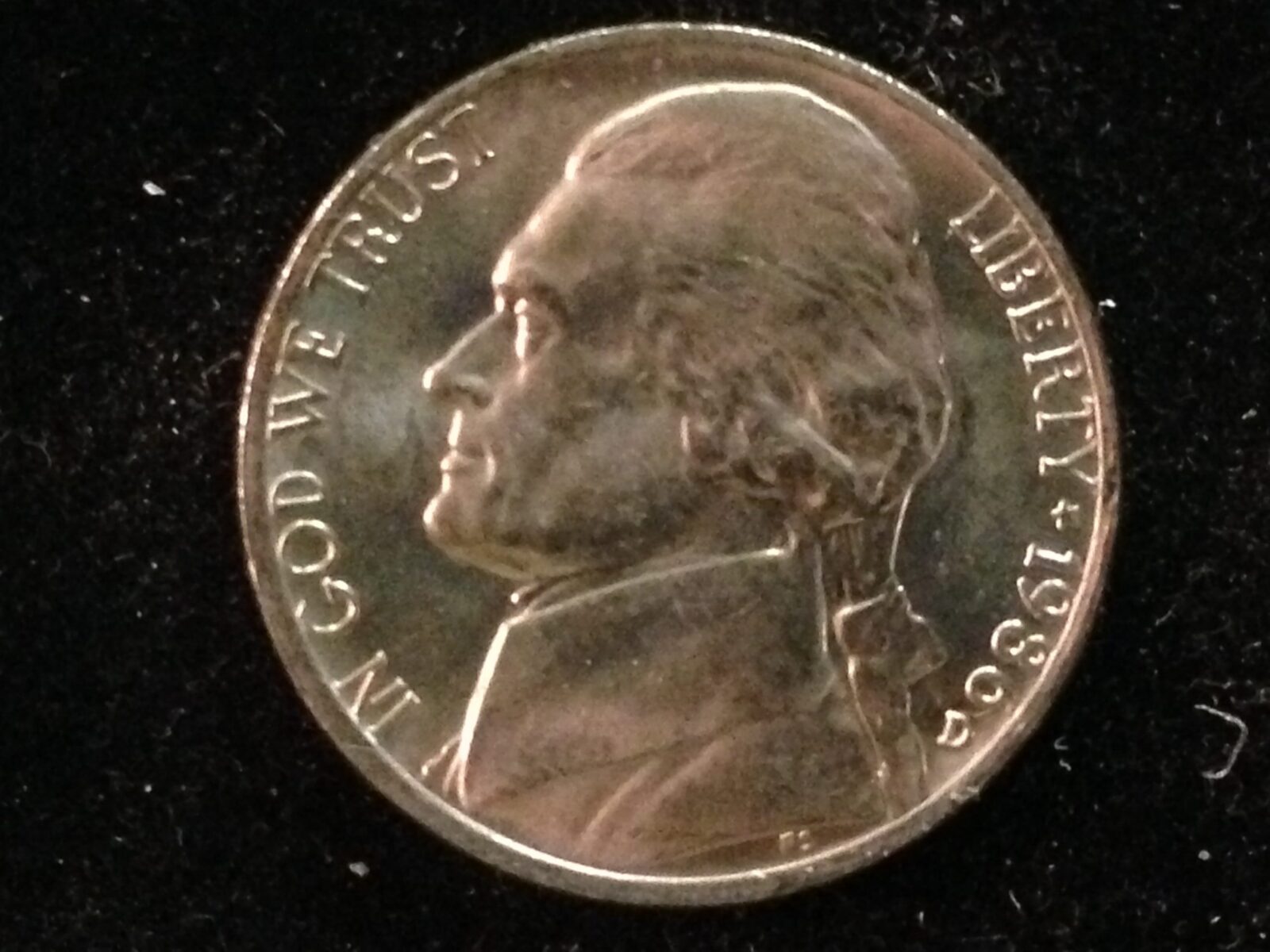 1986-D Jefferson Nickel ChBU