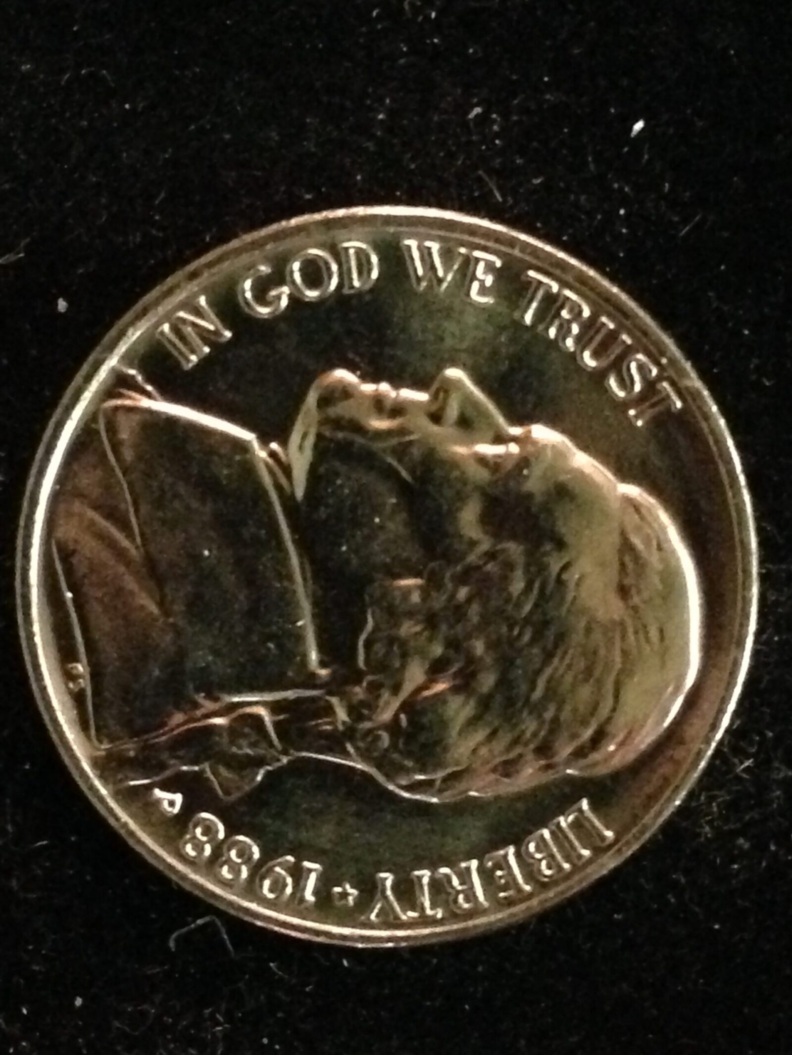 1988-P Jefferson Nickel Gem BU