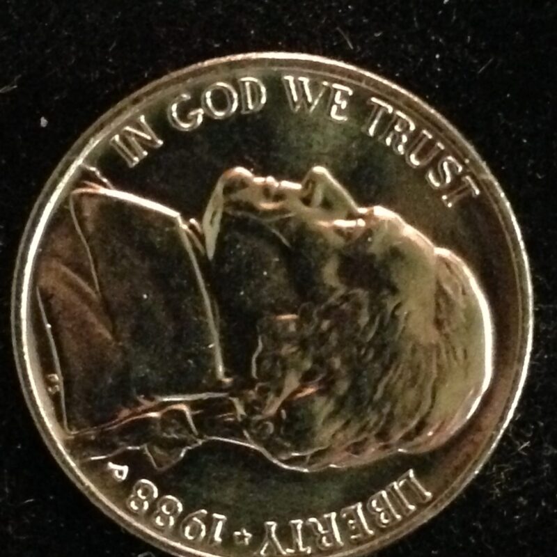 1988-P Jefferson Nickel Gem BU