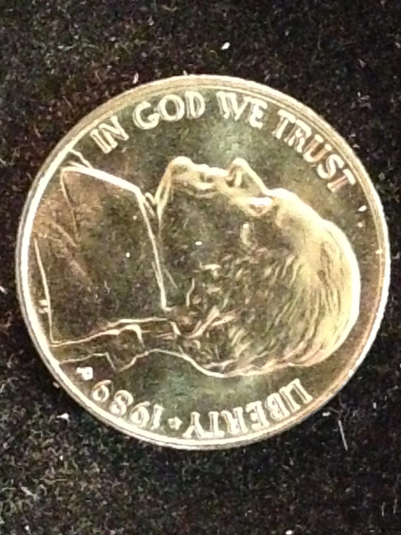 1989-P Jefferson Nickel Gem BU