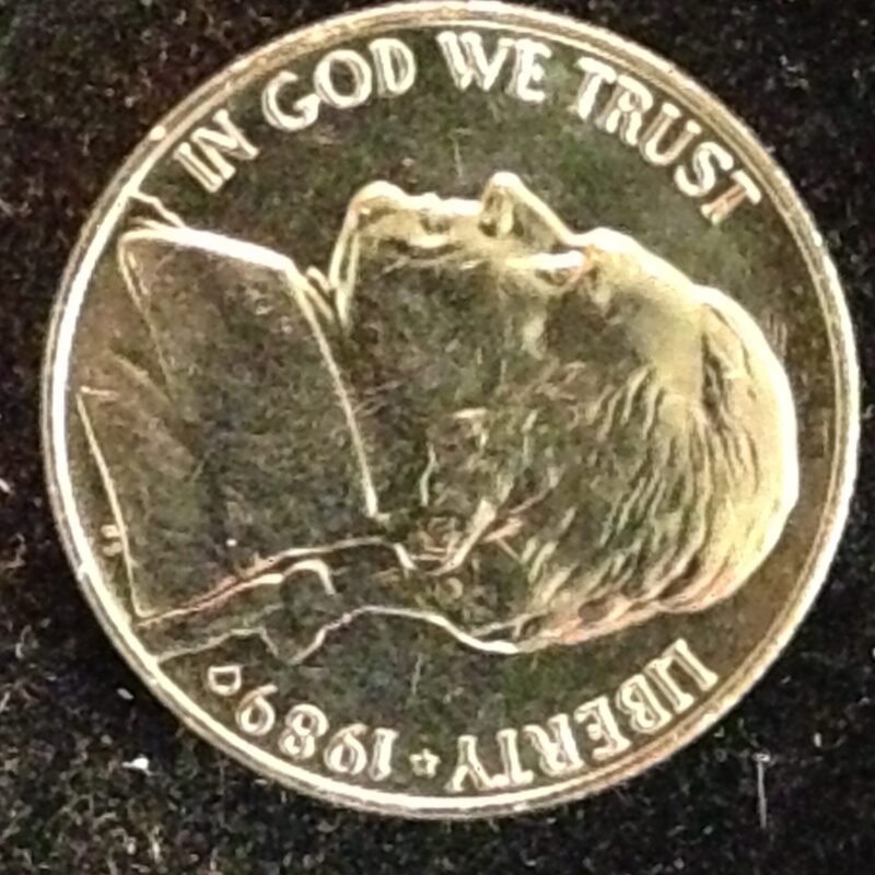1989-D Jefferson Nickel Gem BU