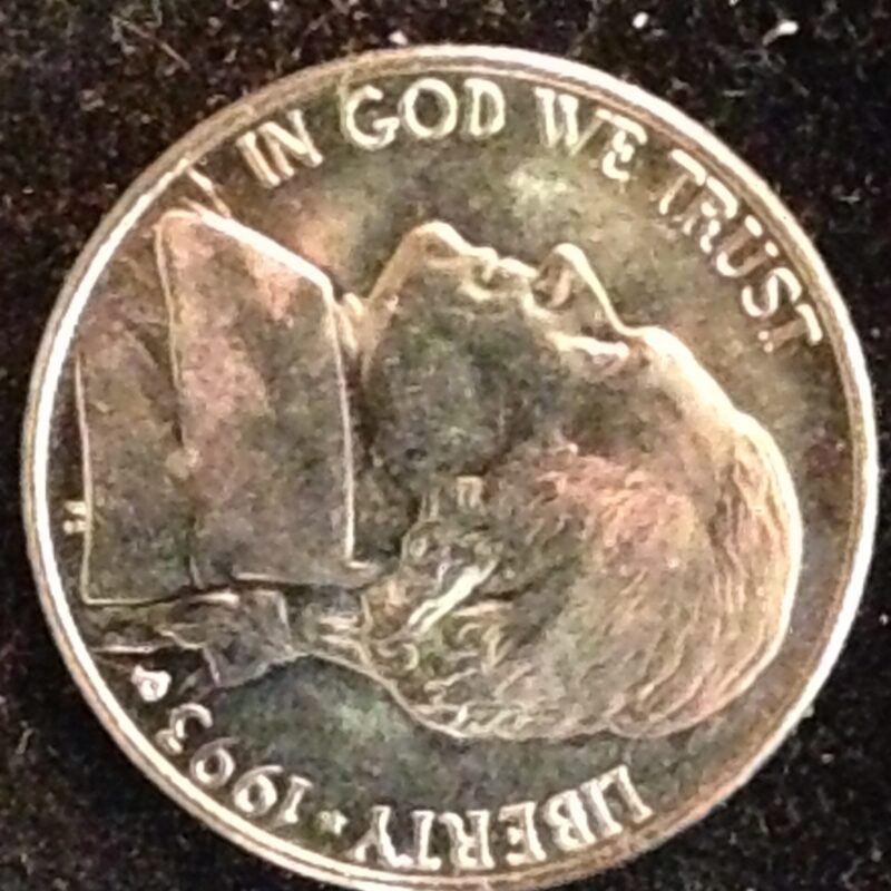 1993-P Jefferson Nickel Gem BU