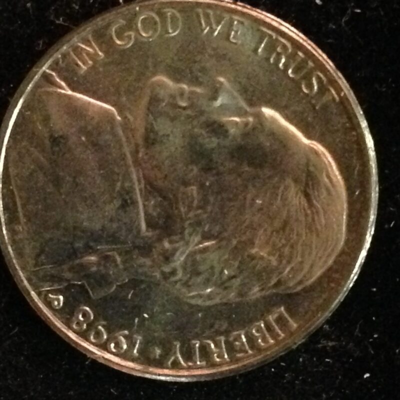 1998-P Jefferson Nickel Gem BU