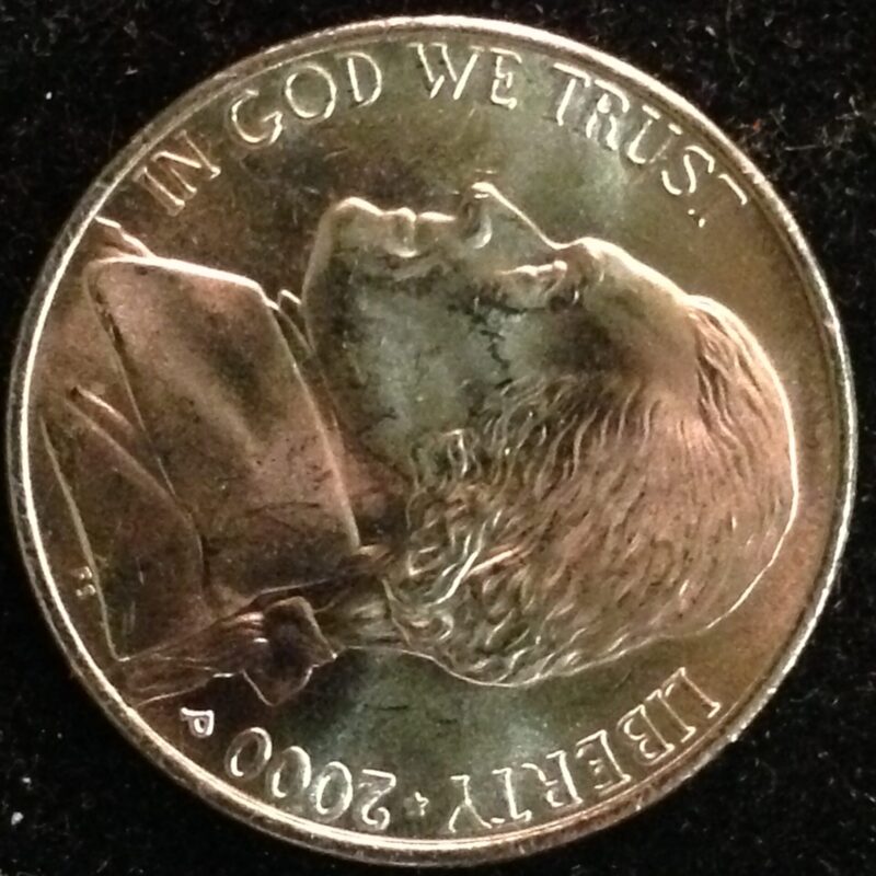 2000-P Jefferson Nickel Gem BU