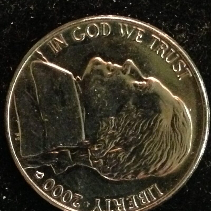 2000-D Jefferson Nickel Gem BU