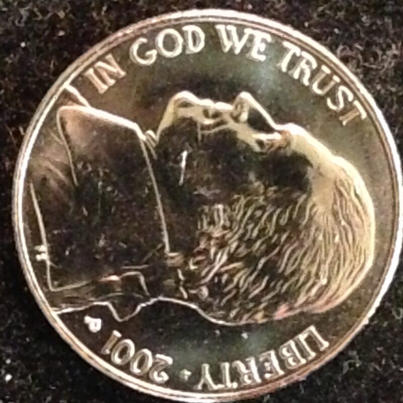 2001-P Jefferson Nickel Gem BU