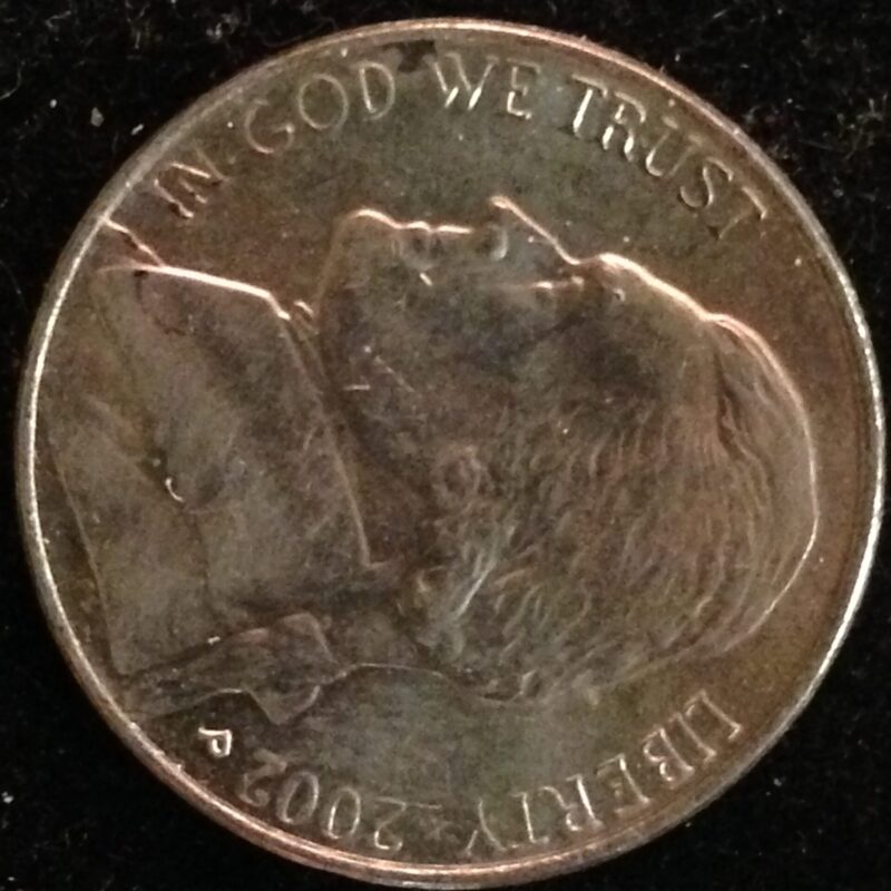 2002-P Jefferson Nickel Gem BU