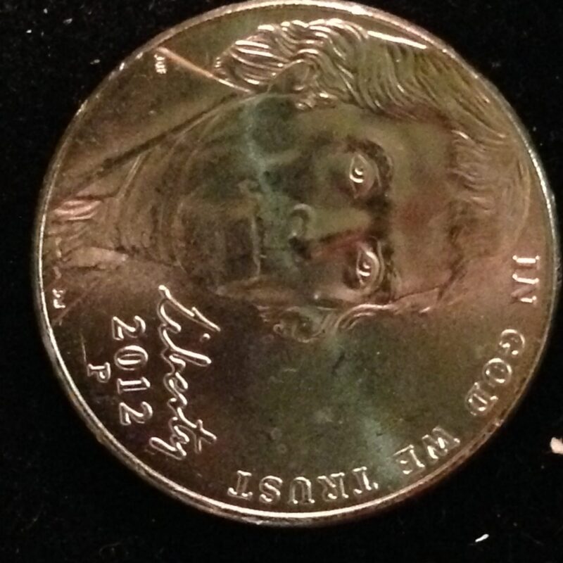 2012-P Jefferson Nickel  Gem BU