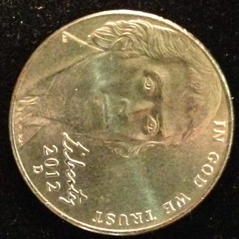 2012-D Jefferson Nickel  Gem BU