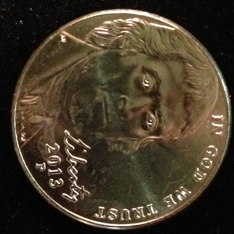2013-P Jefferson Nickel  Gem BU