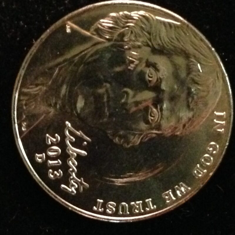 2013-D Jefferson Nickel  Gem BU