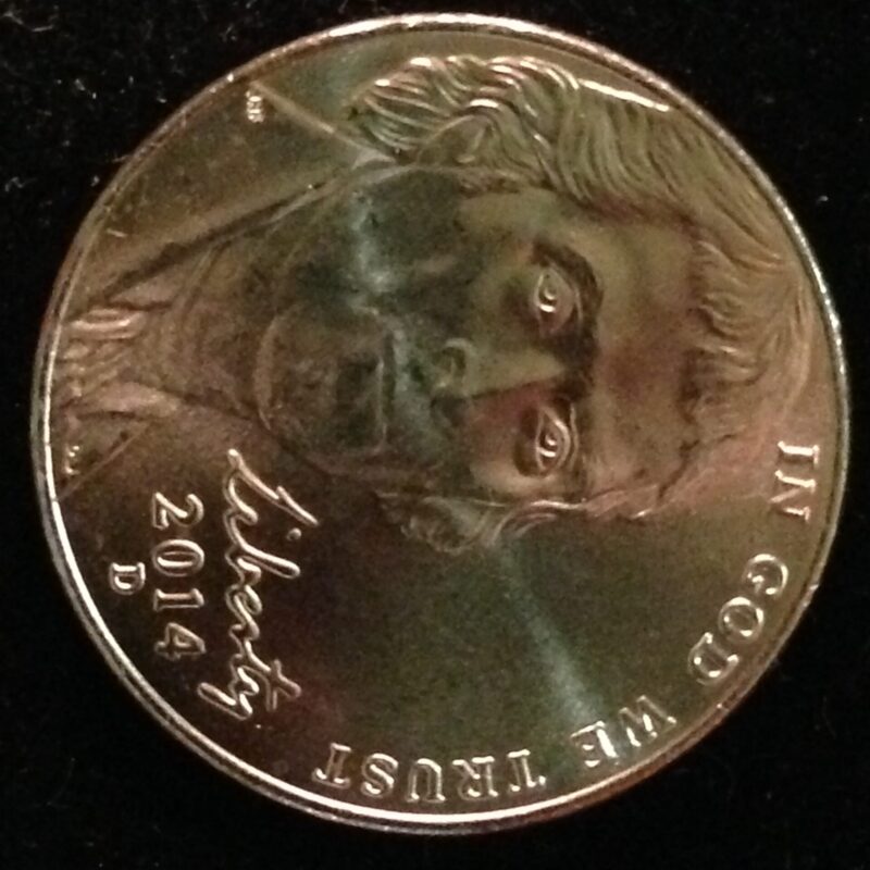 2014-D Jefferson Nickel  Gem BU