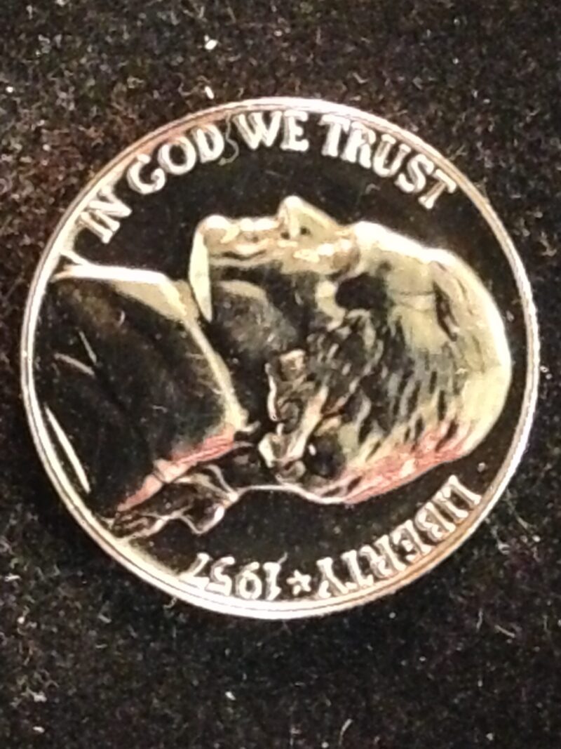 1957 Jefferson Nickel Gem Proof